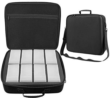 Minahao Cards Storage Case for 3 x 4 35PT Rigid Card Holder, Large Card Storage Box for Trading Cards, Baseball,Soccer,Football Sports Cards.(Holds 800 3 x 4 Toploaders.)