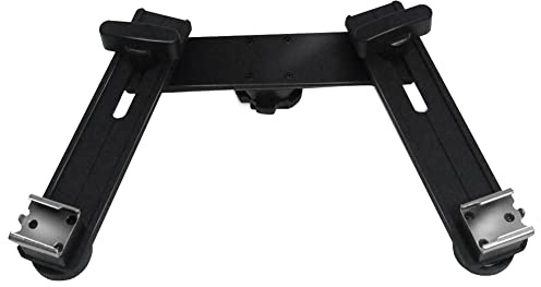 Srrrwunti Double Hot Shoe Mounting Bracket for Camera Video Twin Speed Light Flash Holder Stand for DSLR Cameras Macro