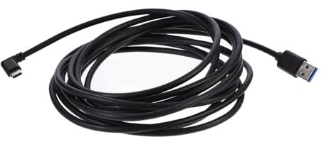 Veemoon 4m Vr Link Usb c Cable Type-c 90 Degree Connector for Vr Headsets Fast Charging Data Cable Compatible Phone and Computer
