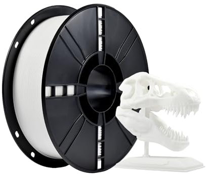 iBOSS PETG Filament 1.75 mm, Stärker Zähigkeit 3D Drucker, 1kg Spule, Maßgenauigkeit +/- 0,02 mm, 3D-Druck-Filament für 3D-Drucker, PETG Weiß