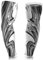 janhensy Gaming Arm Sleeve Esport Volleyball: Armschoner Armlinge Ärmel Armstulpen Armsleeve Radsport Tattoo Weiß Schwarz Sommer Herren Damen Klein