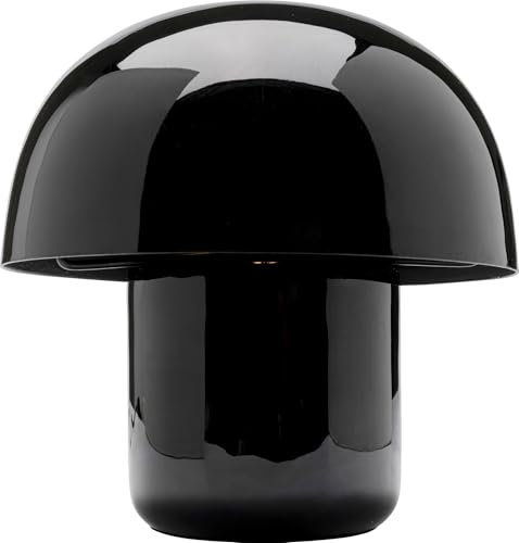 Kare Design Tischlampe Mushroom Schwarz, Metall, Moderne Tischleuchte, Pilzlampe, Schreibtischlampe, Büro, Wohnzimmer, Schlafzimmer, Office, keine Leuchtmittel inklusive, 20x20x20 (HxBxT)