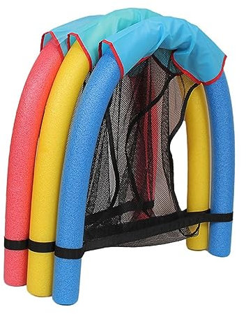 TOYANDONA Entspannender Schwimmsessel Für Den Pool – Schwimmnudelsitz Mit Stabiler Stange – & Weich – Ideal Für Kinder – 7 5 X 150 cm
