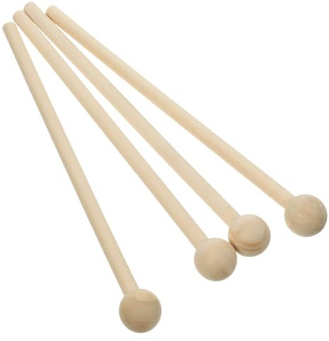 Alasum 4-teiliges Set Musikschlägel Musikinstrumente Für Die Percussion-praxis Jungen Und Mädchen Talententwicklung
