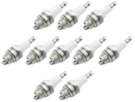 YRcEKH 10pcs Spark Plugs Model L7T Compatible With Stihl Hedge Trimmer Lawnmover Blower Chainsaw Replacement Chain Saw Accessories