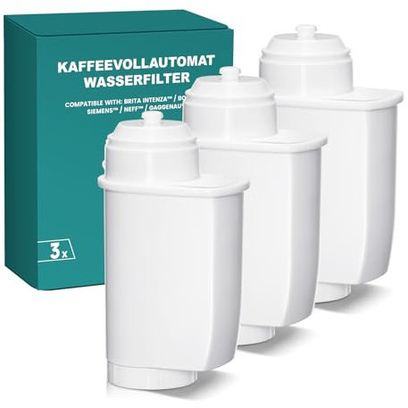 Filswa Kaffeevollautomat Wasserfilter für Siemens EQ-Series, EQ6 Plus S700, EQ9 S900 S500, EQ500, EQ700, EQ900. Hochwertige und effiziente, wirtschaftliche Alternative