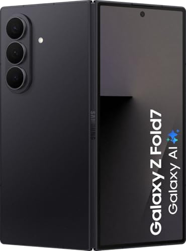 Samsung Galaxy Z Fold7, Smartphone Android 5G avec Galaxy AI, 256 Go, Smartphone déverrouillé, Noir Absolu (Reconditionné)