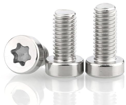 HAOBIN 9 pièces Vis pour plaques à couteaux Vis pour Disque de Lame de Tondeuse à Gazon compatible avec les robots de tonte LUBA & YUKA Vis De Rechange Pour Robots À Gazon Facile à remplacer