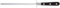 Stellar Classic 21cm Sharpening Steel for Kitchen Knives, Stainless Steel, Triple Riveted Handle