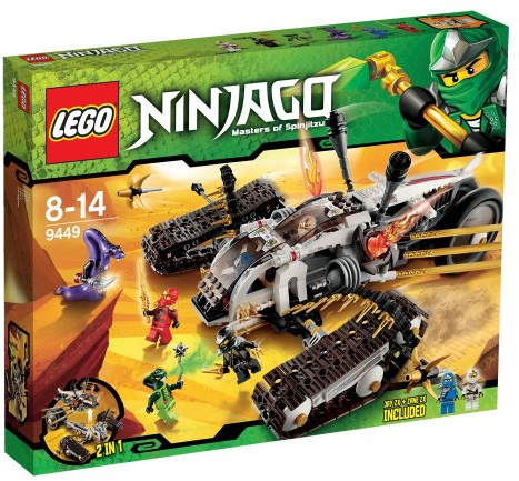 Lego 9449 - Ninjago: Ultraschall Raider