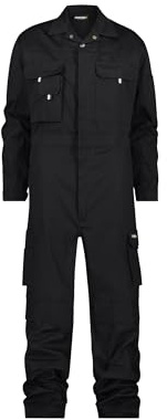 DASSY® Nimes BW Overall mit Kniepolstertaschen - Größe 2XL - SCHWARZ