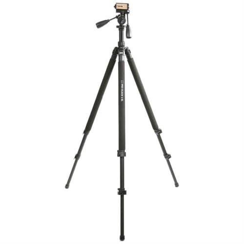 Dörr 372755 Pro Black 3XL Foto-Video Stativ inkl. 3D-Neiger mit integrierter Wasserwaage/Schnellwechselplatte/Stativtasche