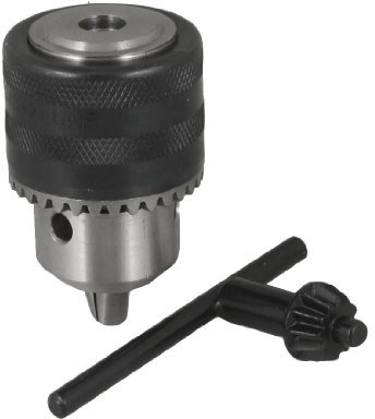 sourcingmap Drill Chucks, 3/8-24UNF Threaded 1.5-13mm Capacity with Chuck Key for Electric Impact Corded Cordless Drill