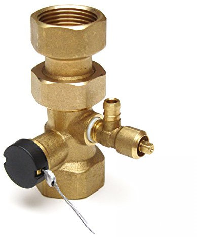 Watts Industries W0608125 Kappenventil KAV für Heizungsausdehnungsgefäß 1 Zoll