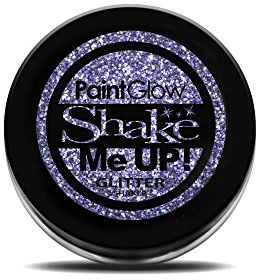 PaintGlow, Holographic Glitter Shaker, Violet, 5g