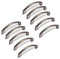 10 x Möbelgriff THEA Edelstahloptik matt BA 96 mm Bogengriff Schubladengriff von SO-TECH®