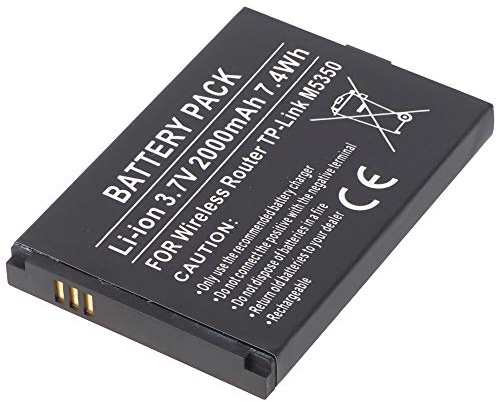 Akku kompatibel mit Wireless Router TP-Link M5350 Li-Ion Akku 3,7V 2000mAh