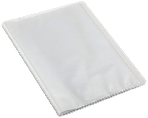 Viquel - Protège documents 100 Vues (50 pochettes) grande capacité - Reliure Format A4 - Fabriqué en France - Pochettes lisses qualité supérieure - Incolore translucide