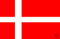 Dänemark Flagge Aufkleber - Länderflagge als Sticker 8,5 x 5,5 cm