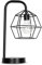levandeo Tischlampe Metall Schwarz LED 33cm Hoch Lampe Standleuchte Leuchte Industrial Industrie Retro Loft Deko