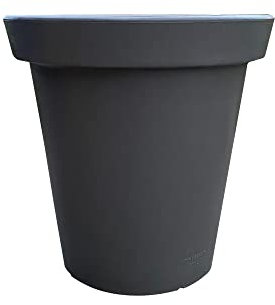 Pot de fleurs delight 200L gris - Fabrication française