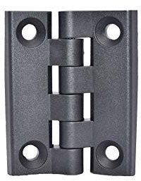 Scharnier Schaniere Türband Beschlag Hinge Angel Kunststoff Türe Kunststoff schwarz 100x80mm