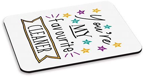 You're My Favourite Cleaner Stars PC Computer Mouse Mat Pad
