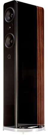 Q ACOUSTICS Concept 500 Floorstanding Speakers Pair (Black & Rosewood)