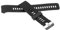 vhbw Ersatz Armband kompatibel mit Garmin Forerunner 35, 30 Fitnessuhr, Smartwatch - 13,5 + 9,4 cm Silikon schwarz