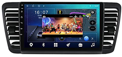 Android 11 GPS-Navigation Auto Navigator Doppel Din 9 inch HD Touchscreen Autoradiao Multimedia Player Für Subaru Outback 3 Legacy 4 2003-2009 Bluetooth Auto Radio FM/Radio-WiFi ( Color : T3L 1G 16G )