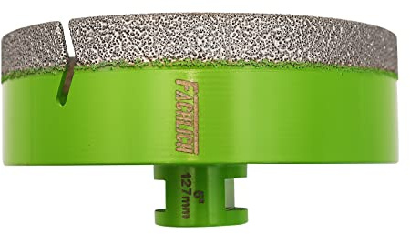 FACHLICH 5 Diamond Hole Saw -Diamond Core Drill Bit 5 Tile Hole Saw 127mm