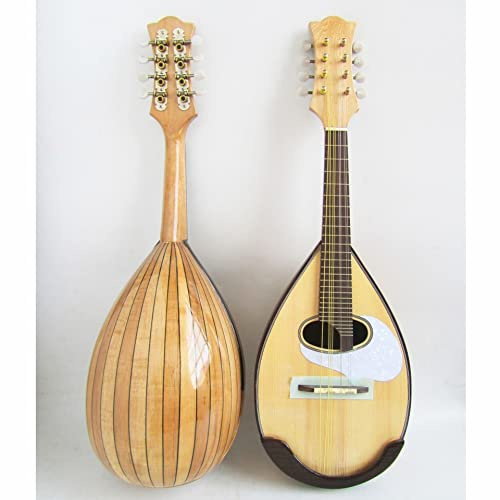 Zengxue Kugelförmige Sopran- Mandoline Mit 8 Saiten Mandoline Instrument