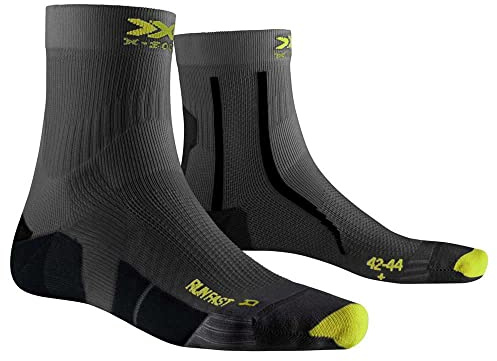 X-Socks Run Fast 4.0 Laufsocke Grau Unisex Grösse 35-38