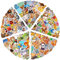 NEULEBEN Animal Aufkleber, 200 Stück Tiere Aufkleber Stickers, Cute Animal Colorful Wasserdicht Vinyl Aufkleber für Laptop Skateboard Motorrad, Kids und Teens