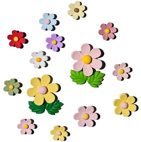 Fridge Magnets, Cute Fun Decorative Magnets, 3d Flower Fridge Magntes (Flowers)