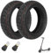 2 Stück Tubeless Reifen für NIU KQI3, 9,5 x 2,5 Offroad Reifen für NIU KQI3 Pro/Max 9,5 Zoll Elektroroller Ersatzreifen Verschleißfester Rutschfeste Elektroroller Zubehör