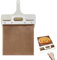 Sliding Pizza Peel, 42 x 26 cm, pala de pizza de madera con asa, para transferencia de pizza de 26 cm de diámetro, antiadherente