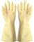 Guanti da Domestico in Latex, Guanti di Gomma Lunghi, Guanti da Stoviglie, Guanti di Pulizia Domestica Riutilizzabili per Cucina, Giardino, Lavaggio Auto, Lavori (Beige, XL)