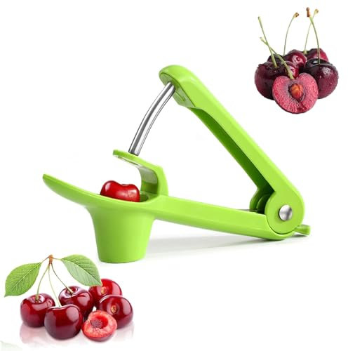 Dénoyauteur de cerises manuel en acier inoxydable