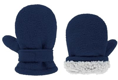 Durio Baby Handschuhe mit Fleece Winterhandschuhe Fäustlinge Kinder Handschuhe Kinder Skihandschuhe für Babys Mädchen Jungen