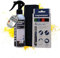 STRÖDER® - Whiteboardreiniger I 250ml effiziente Reinigung für Whiteboards I Sprühflasche + Microfasertuch für Whiteboards, Schreibfläche & Tafeln