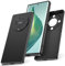 Watana Cover per Honor Magic 5 Lite 5G Custodia in Silicone, Custodia Antiurto Case Sottile in Silicone TPU con Strato Interno in Fibra per Honor Magic 5Lite, Nero