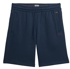 Superdry Herren Essential Logo Jersey Shorts Lauren Marineblau S