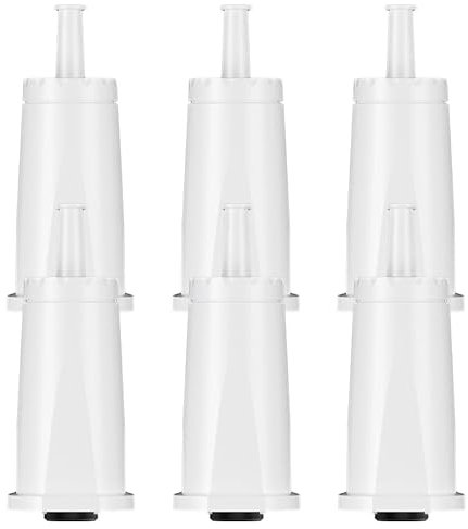 Coffee Machine Water Filters Compatible with Sage® Coffee Machine Barista Express, Claroswiss, 6 Pack BES008 Replacement SES008WHT0NEU1,Barista Touch,SES810, SES875, SES880, SES920, SES980, SES990