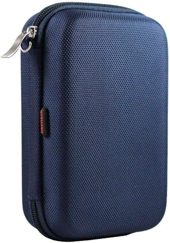 Navitech Custodia blu per orologio e accessori, compatibile con smartwatch Garmin fenix 7S Pro Solar