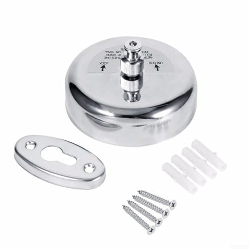 Filo stendibiancheria in acciaio inox con 2 corde retrattili da 8 m per asciugatura interna ed esterna