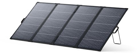 Anker SOLIX PS400 bifaziales tragbares Solarpanel, beidseitig | 400W faltbares Solarlademodul, unter 10kg leicht, über 25% Wirkungsgrad, 10 Jahre Lebensdauer, 5 Jahre Garantie