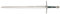 UNITED CUTLERY Herr der Ringe Streichers Ranger Schwert Aragorn Dekoschwert mit Wandplatte 120 cm für Sammler