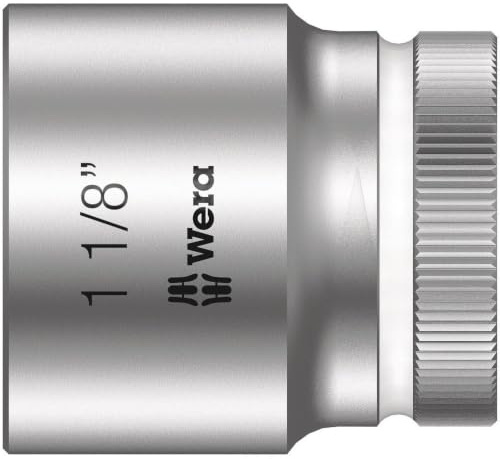 Wera 003633 Zyklop 8790 HMC Stecknuss 1/2 Antrieb x SW 1 1/8