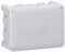 Legrand - Boîte de dérivation rectangulaire - 155x110x74mm - fermeture 1/4 de tour - gris